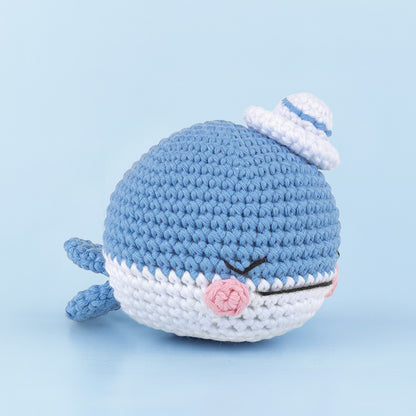 Hello Crafts Softie Amigurumi Kiti - Sevimli Balina - HSKA-01