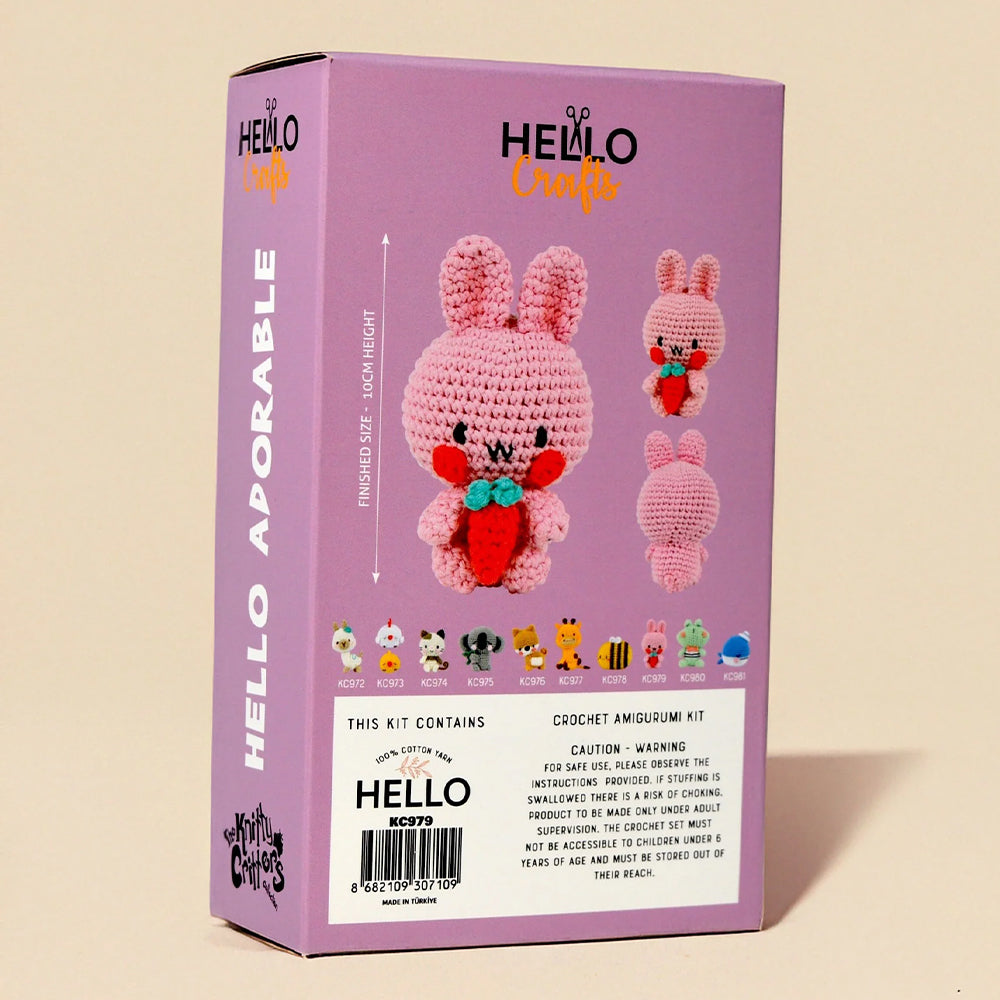 Hello Adorable Amigurumi Kiti - Beatrıce The Bunny - KC979