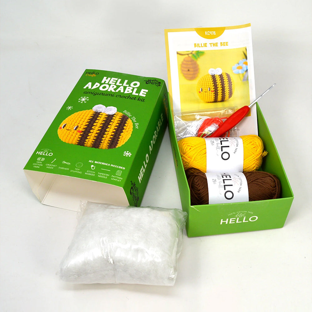 Hello Adorable Amigurumi Kiti - Bıllıe The Bee - KC978