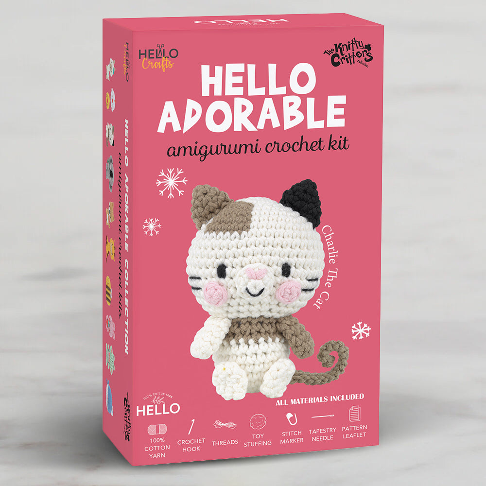 Hello Adorable Amigurumi Kiti - Charlıe The Cat - KC974