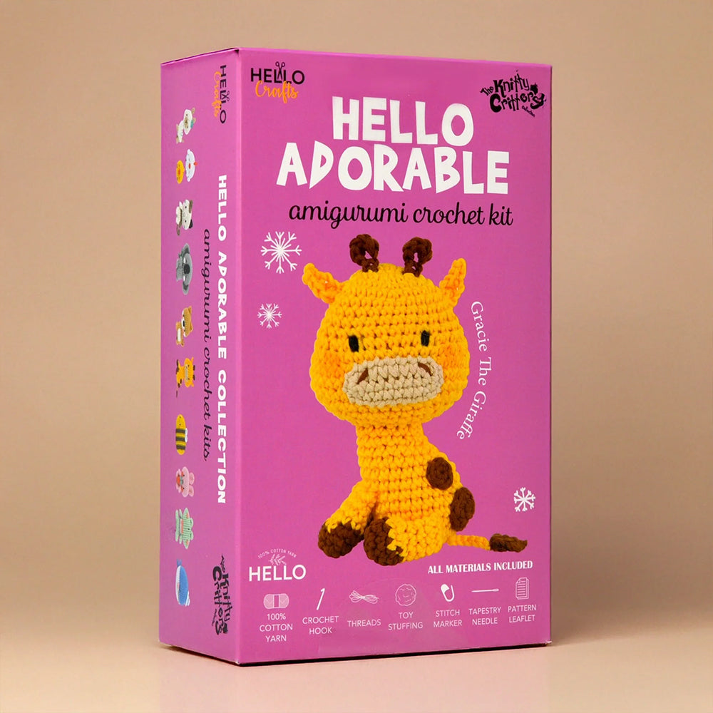 Hello Adorable Amigurumi Kiti - Gracıe The Gıraffe - KC977