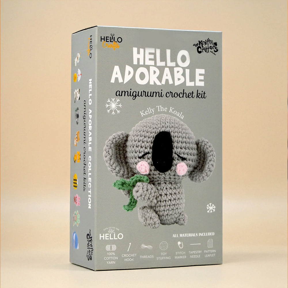 Hello Adorable Amigurumi Kiti - Kelly The Koala - KC975