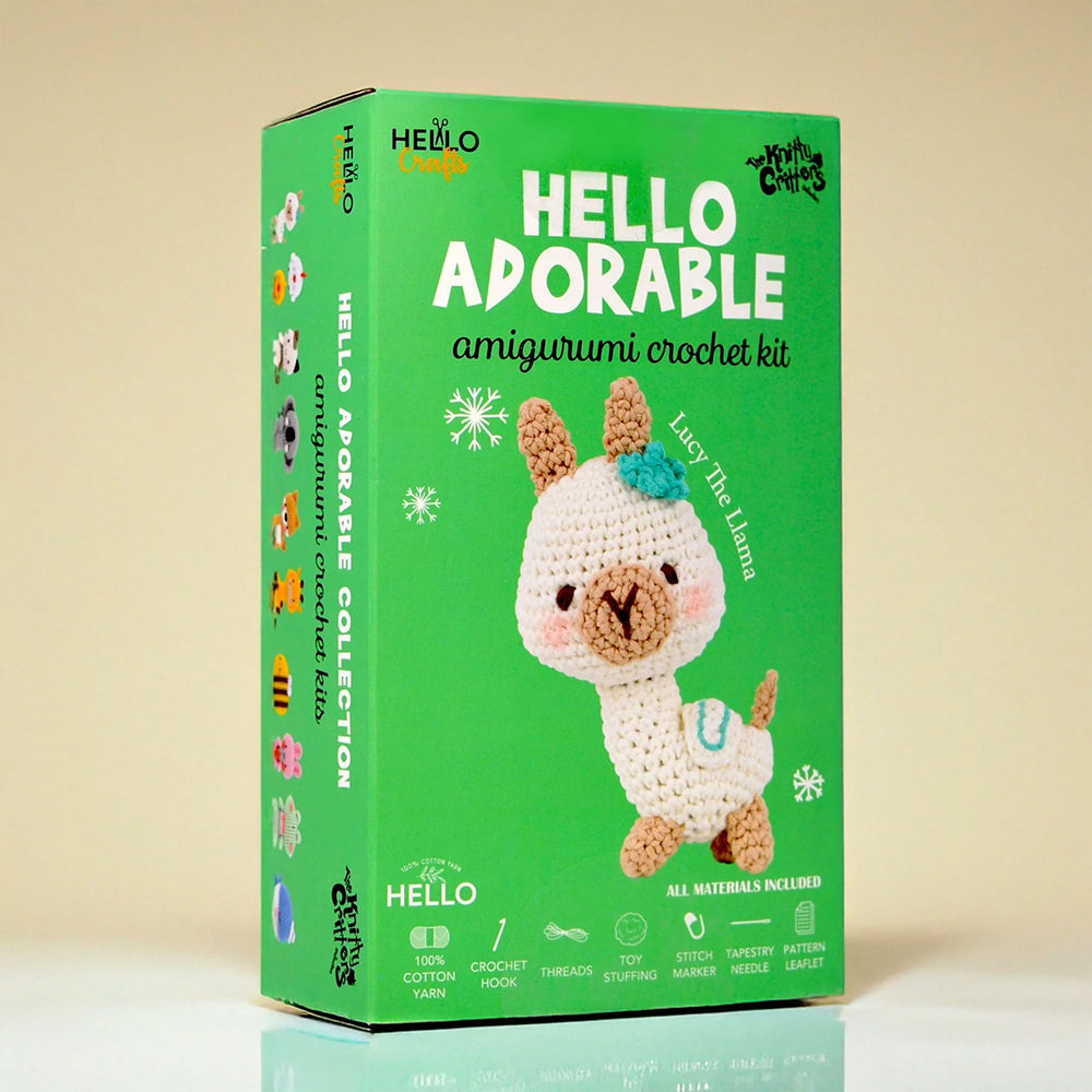 Hello Adorable Amigurumi Kiti - Lucy The Ilama - KC972