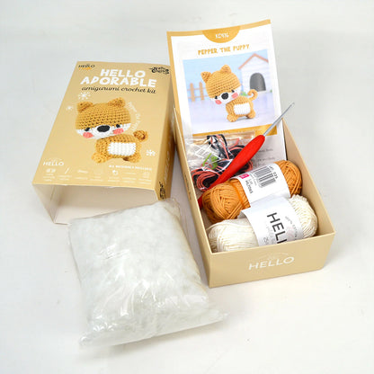 Hello Adorable Amigurumi Kiti - Pepper The Puppy - KC976