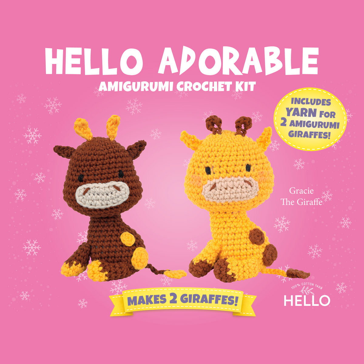 Hello Adorable Amigurumi Kiti- Gracie The Giraffe - HC977