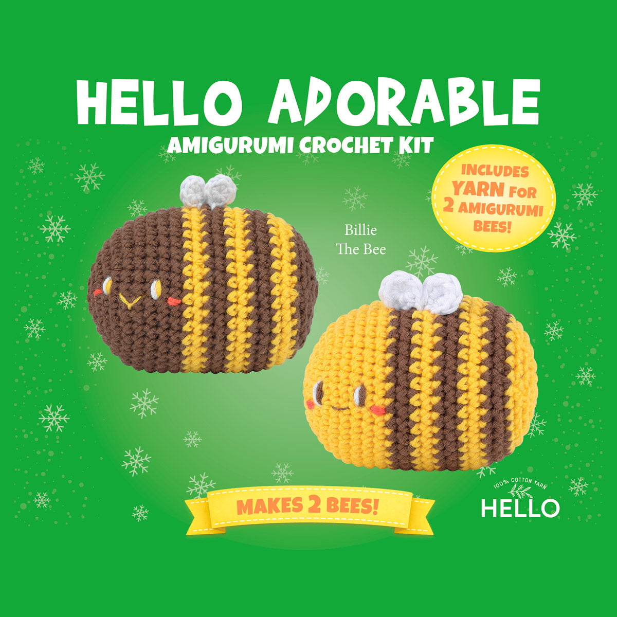 Hello Adorable Amigurumi Kiti- Billie The Bee - HC978