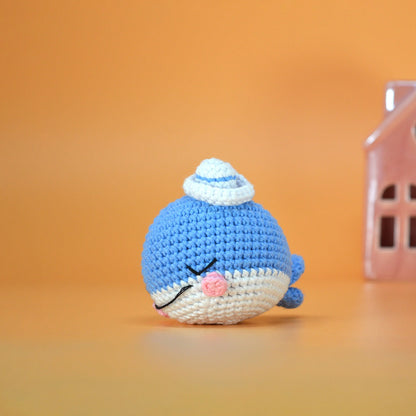 Hello Adorable Amigurumi Kiti- Wesley The Whale - HC981