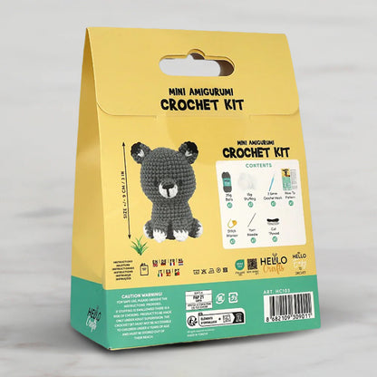 Hello Crafts Tığ İşi Mini Amigurumi Kiti - Howler - HC103