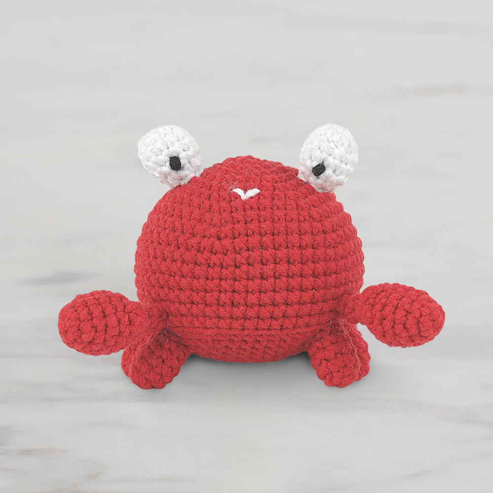 Hello Crafts Tığ İşi Mini Amigurumi Kiti - Crabby - HC105