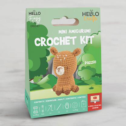 Hello Crafts Tığ İşi Mini Amigurumi Kiti - Dazzle - HC108