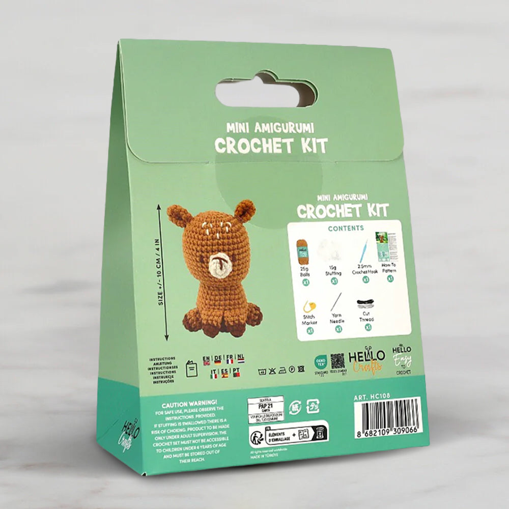 Hello Crafts Tığ İşi Mini Amigurumi Kiti - Dazzle - HC108