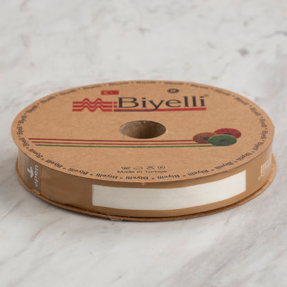 Loren Pamuk Katlı Biye Krem - D02