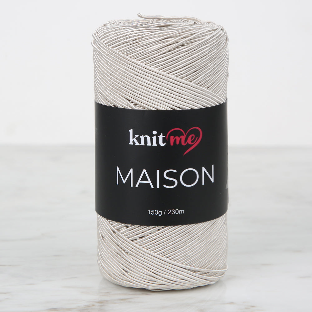 Knitme MAISON Açık Bej Örgü İpi - KNM05