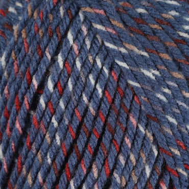 Himalaya Halley Havacı Mavi Benekli El Örgü İpi - 78006