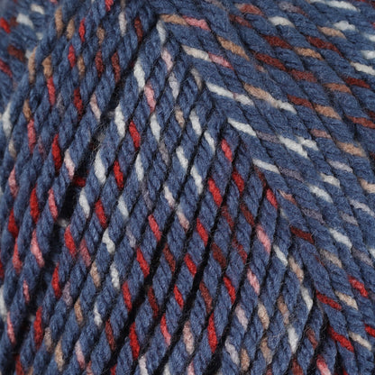 Himalaya Halley Havacı Mavi Benekli El Örgü İpi - 78006