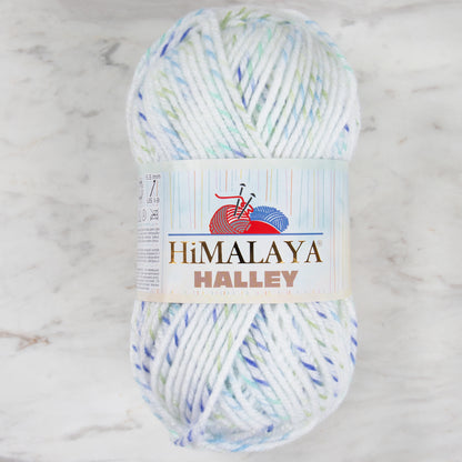 Himalaya Halley Beyaz Benekli El Örgü İpi - 78017