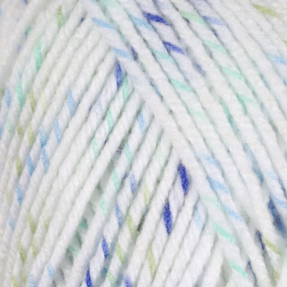 Himalaya Halley Beyaz Benekli El Örgü İpi - 78017