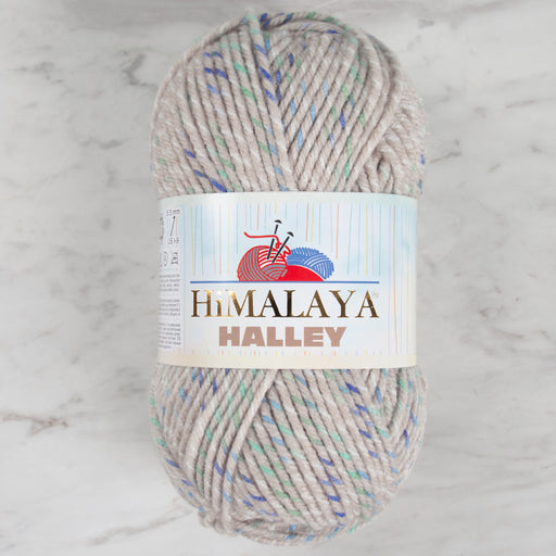 Himalaya Halley Bej Benekli El Örgü İpi - 78043