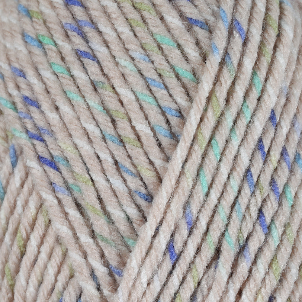 Himalaya Halley Bej Benekli El Örgü İpi - 78043