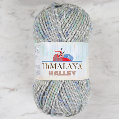 Himalaya Halley Gri Benekli El Örgü İpi - 78045