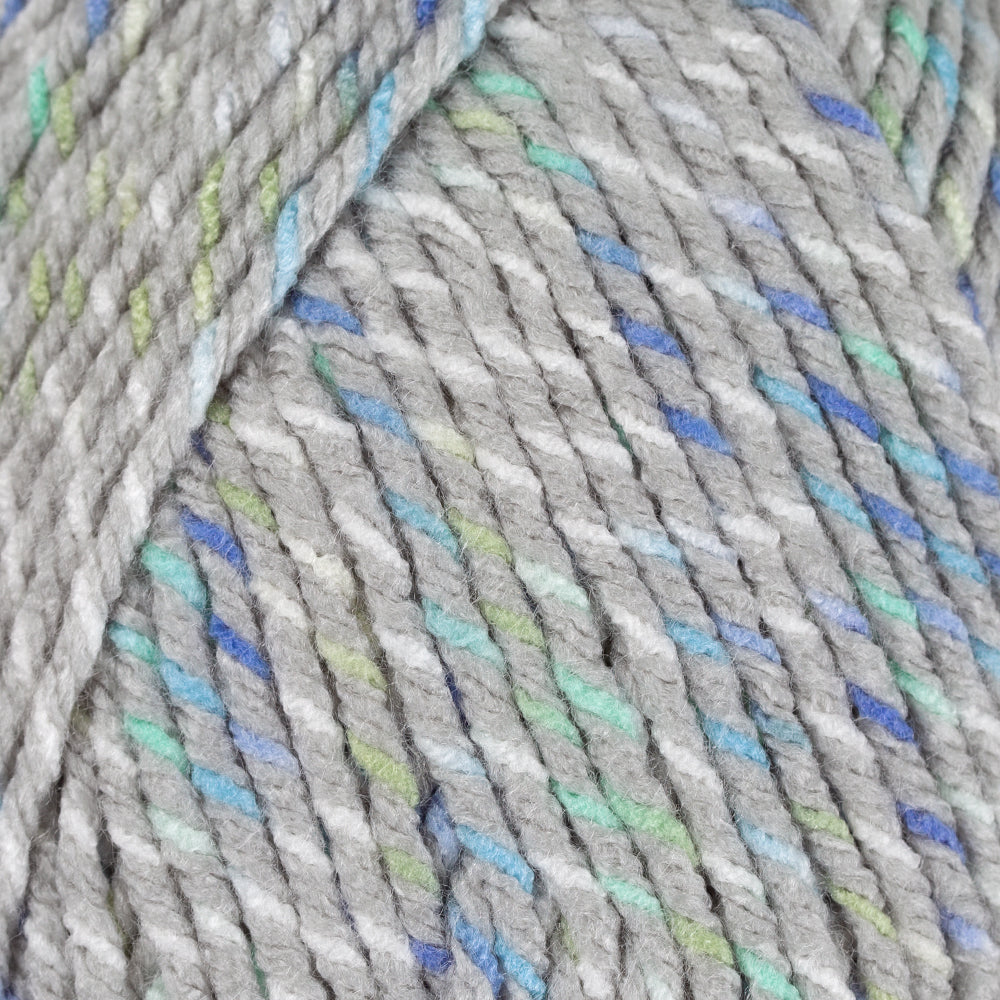Himalaya Halley Gri Benekli El Örgü İpi - 78045