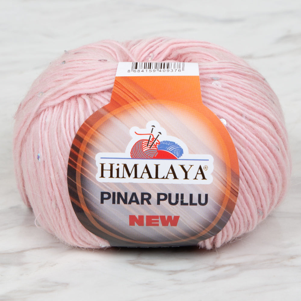 Himalaya Pınar Pullu Pembe El Örgü İpi - 61203