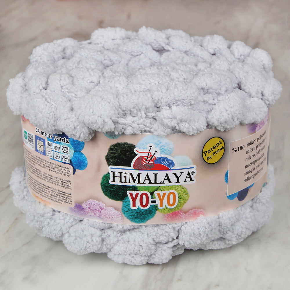 Himalaya Yo-Yo Açık Gri El Örgü İpi - 82123