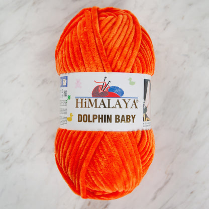 Himalaya Dolphin Baby Turuncu Kadife Bebek Yünü - 80372