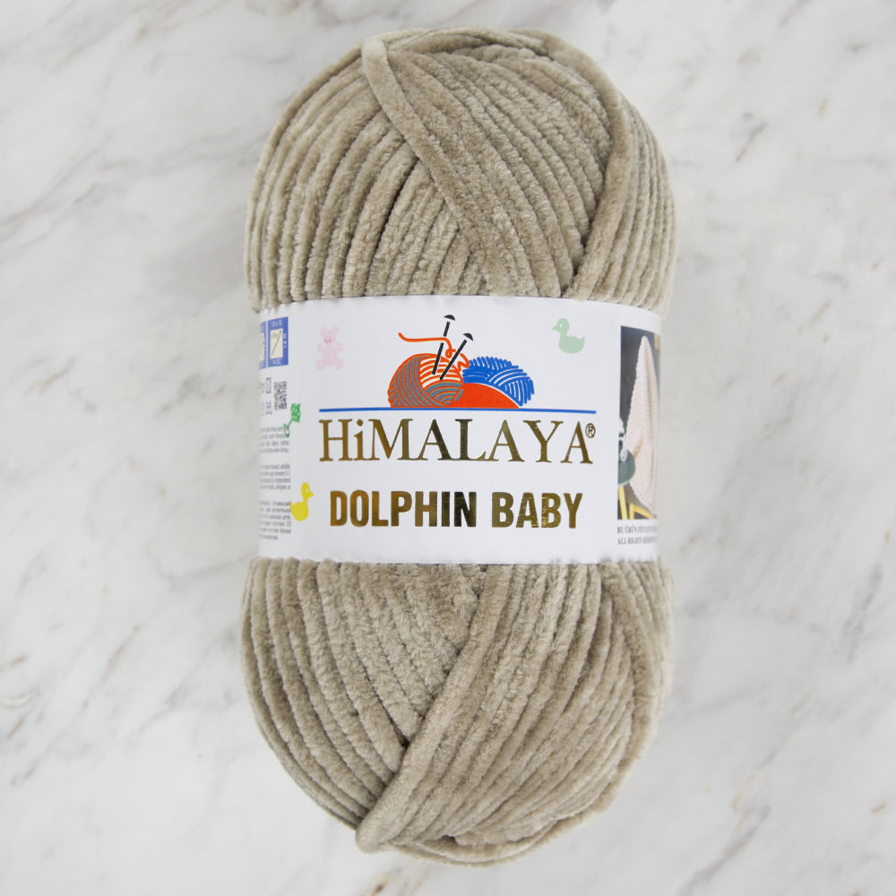 Himalaya Dolphin Baby Bej Kadife Bebek Yünü - 80376