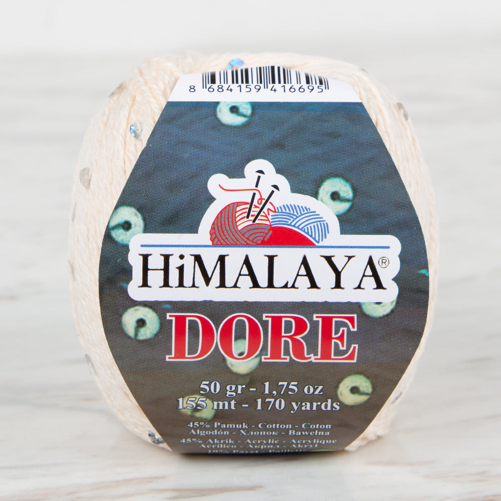 Himalaya Dore Pullu Krem El Örgü İpl - 61403