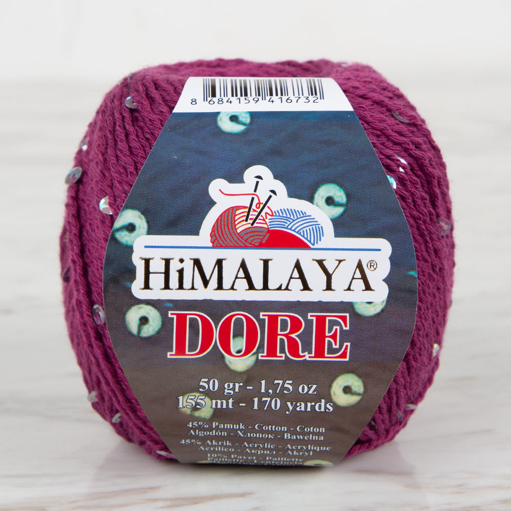 Himalaya Dore Pullu Mor El Örgü İpl - 61407