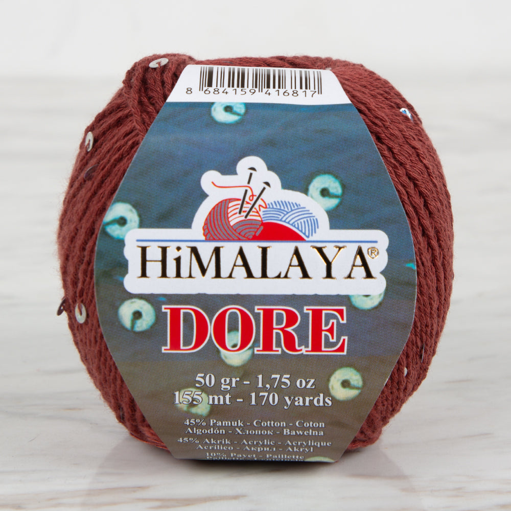 Himalaya Dore Pullu Vişne Çürüğü El Örgü İpl - 61415