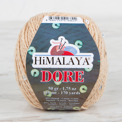 Himalaya Dore Pullu Bej El Örgü İpl - 61416