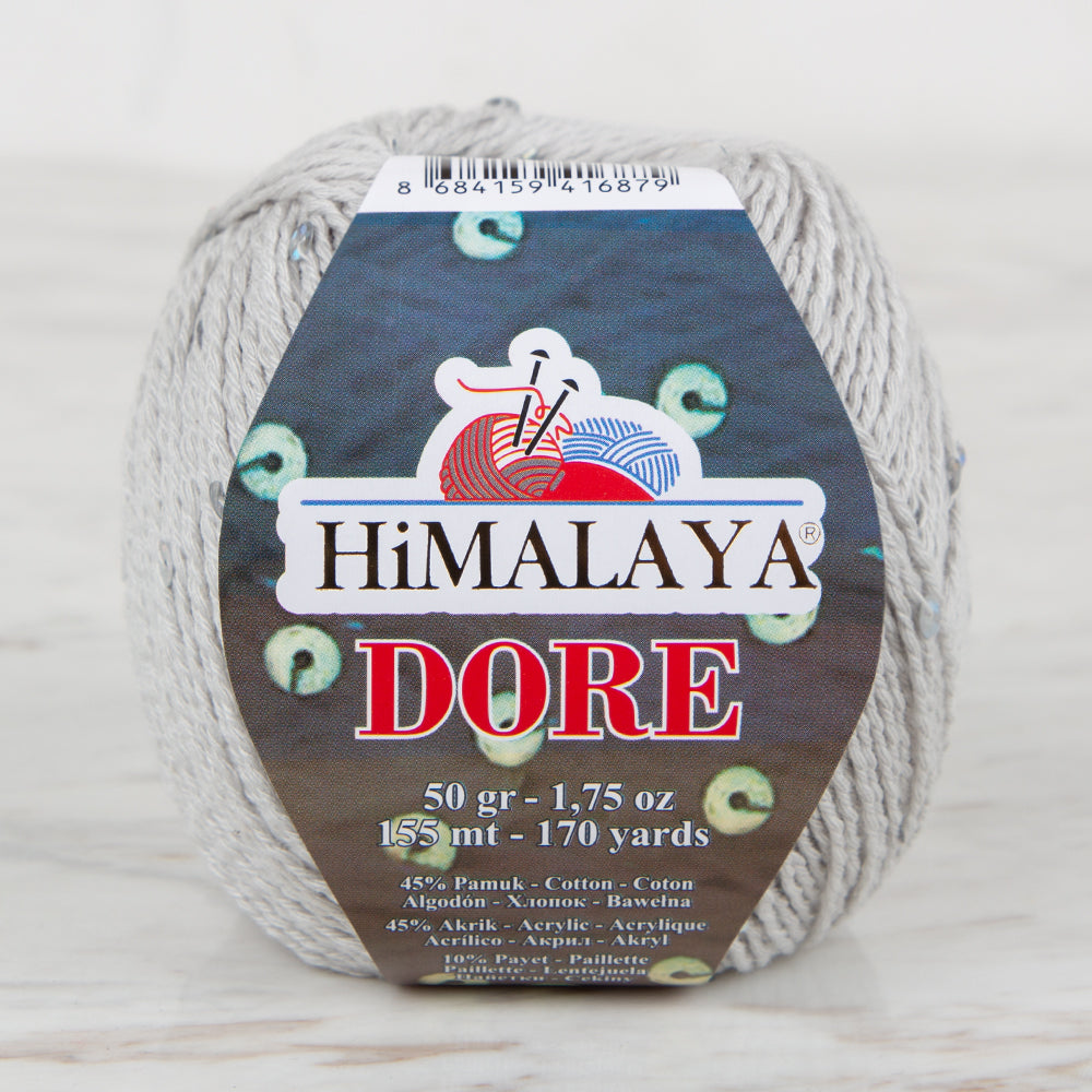 Himalaya Dore Pullu Gri El Örgü İpl - 61421