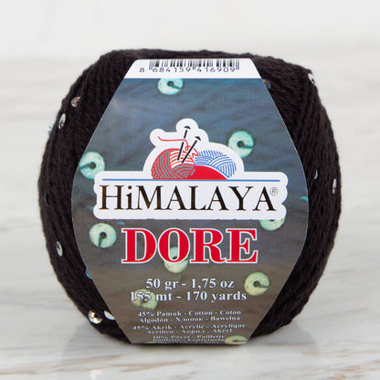 Himalaya Dore Pullu Siyah El Örgü İpl - 61424
