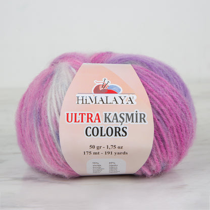Himalaya Ultra Kaşmir Colors Ebruli El Örgü İpi - 56603