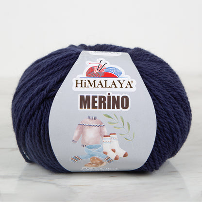 Himalaya Merino Lacivert El Örgü İpi - 40908