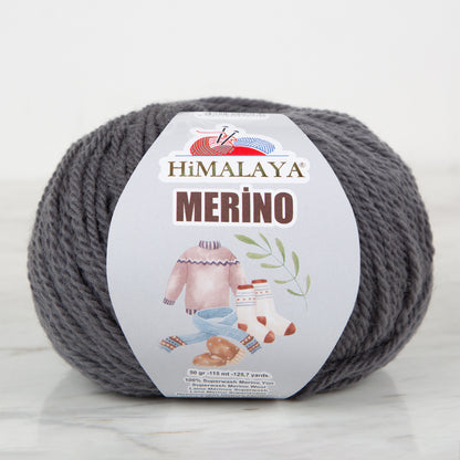 Himalaya Merino Antrasit El Örgü İpi - 40914