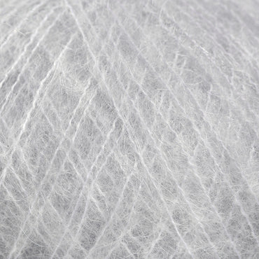 Gazzal Super Kid Mohair Gri 25 Gr El Örgü İpi - 64435