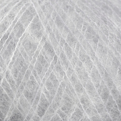 Gazzal Super Kid Mohair Gri 25 Gr El Örgü İpi - 64435