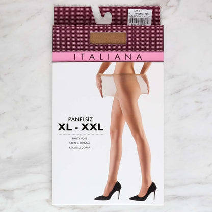 İtaliana 2171 Panelsiz XL-XXL Külotlu Çorap, Ten 57/5 Beden