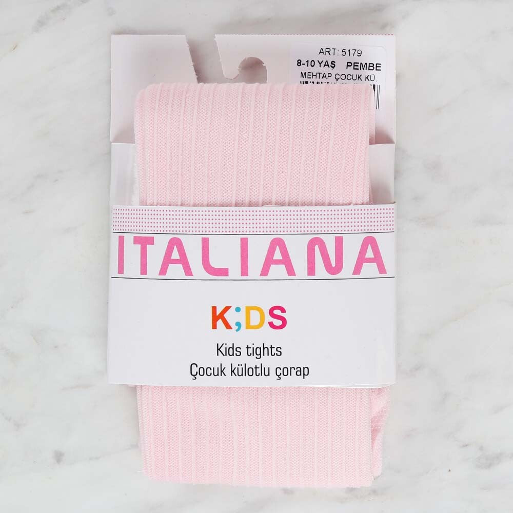 İtaliana 5179 Mehtap Çocuk Külotlu Çorap, Pembe 8/10 Yaş