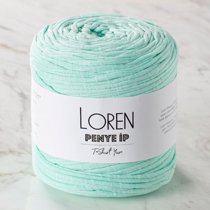 Loren Penye Kumaş El Örgü İpi Mint Yeşili - 8