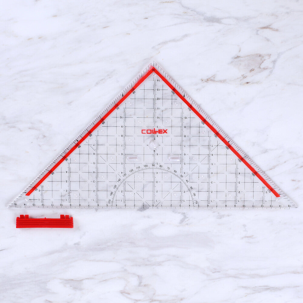 Ark Geodirect Set Square Geoder Gönye Dereceli 32 cm x 45