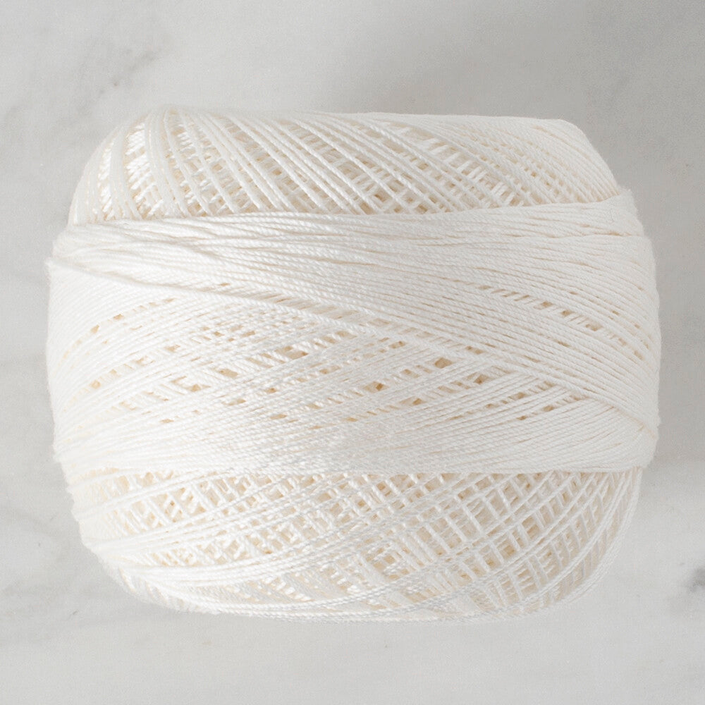 Altınbaşak No: 50 Krem Klasik Renkli Dantel İpliği - KREM - 26