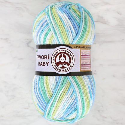 Örenbayan Favori Baby Ebruli El Örgü İpliği - 662