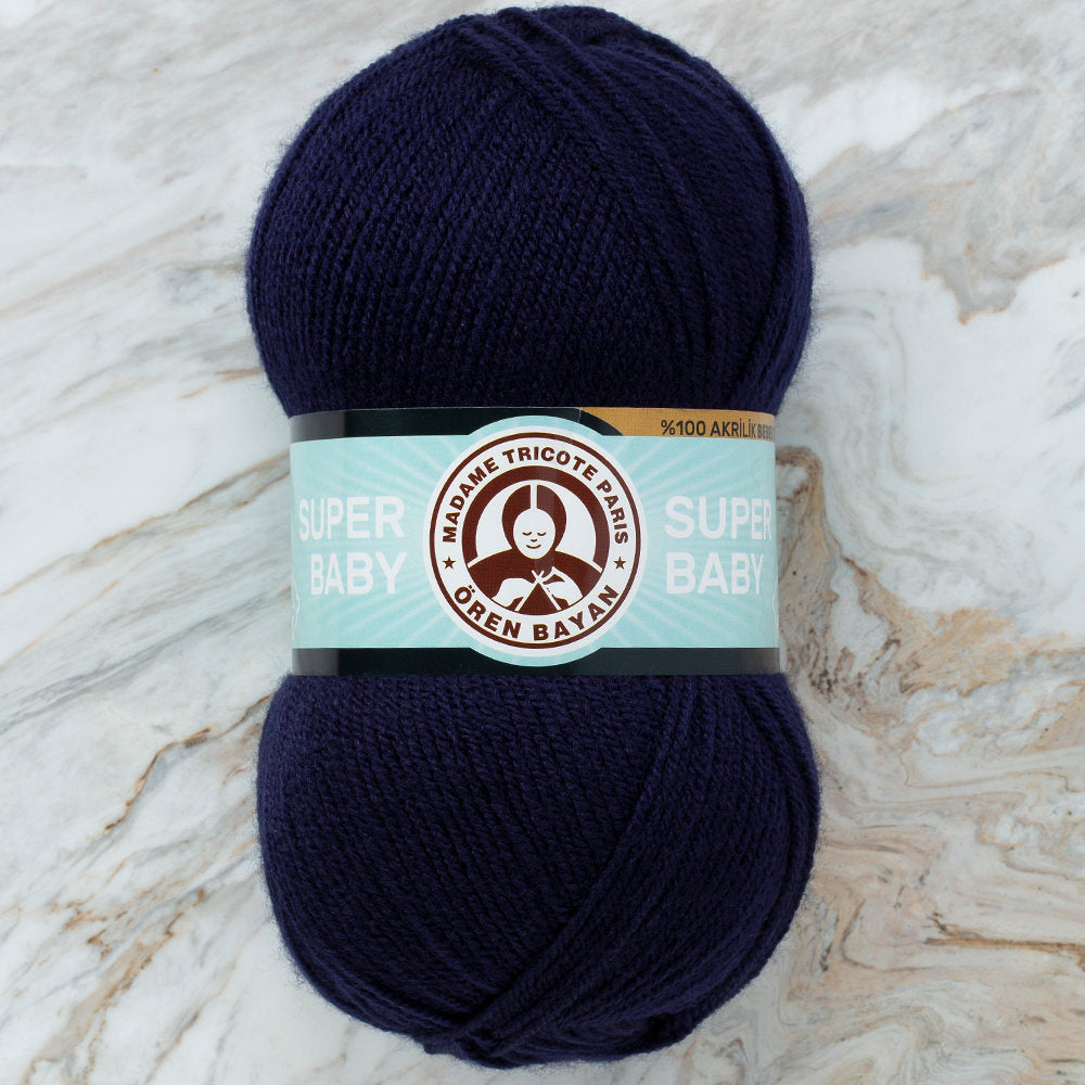 Örenbayan Super Baby Lacivert El Örgü İpi - 019