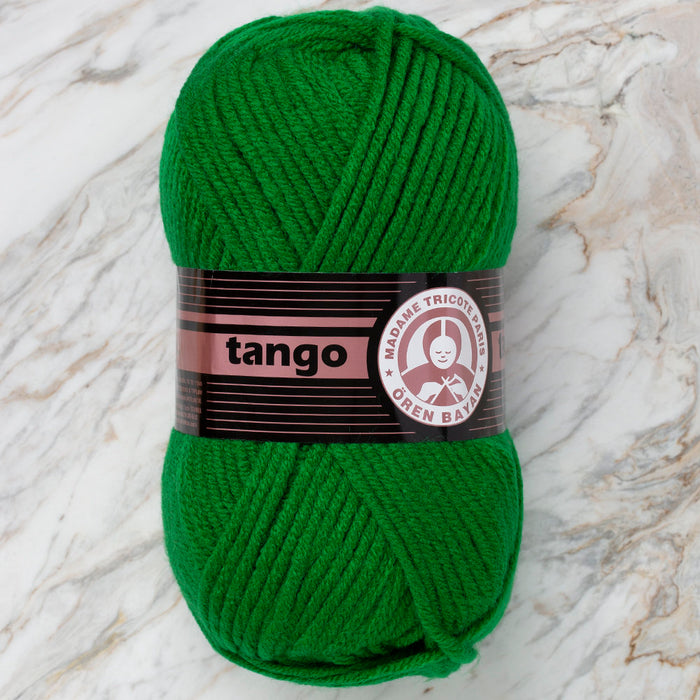 Örenbayan Tango/Tanja Koyu Yeşil El Örgü İpi - 120
