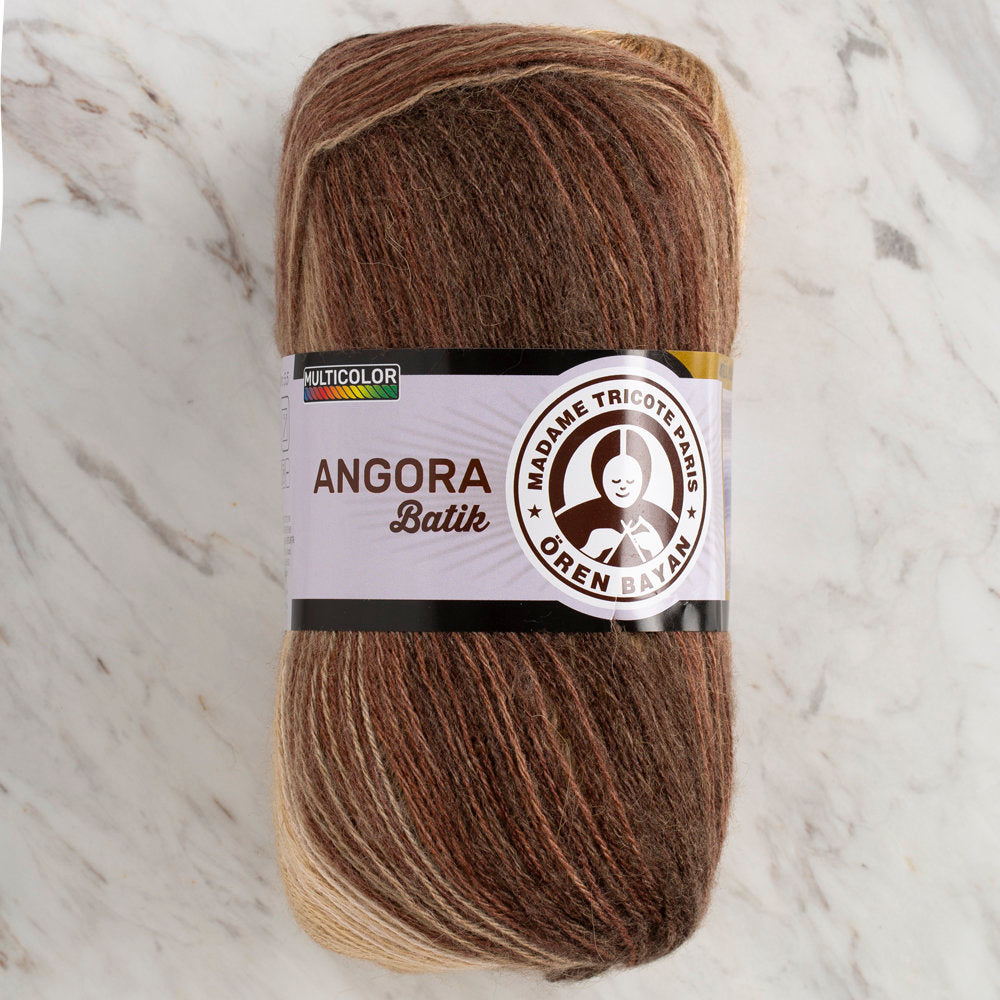 Örenbayan Angora Batik Ebruli El Örgü İpi - 851