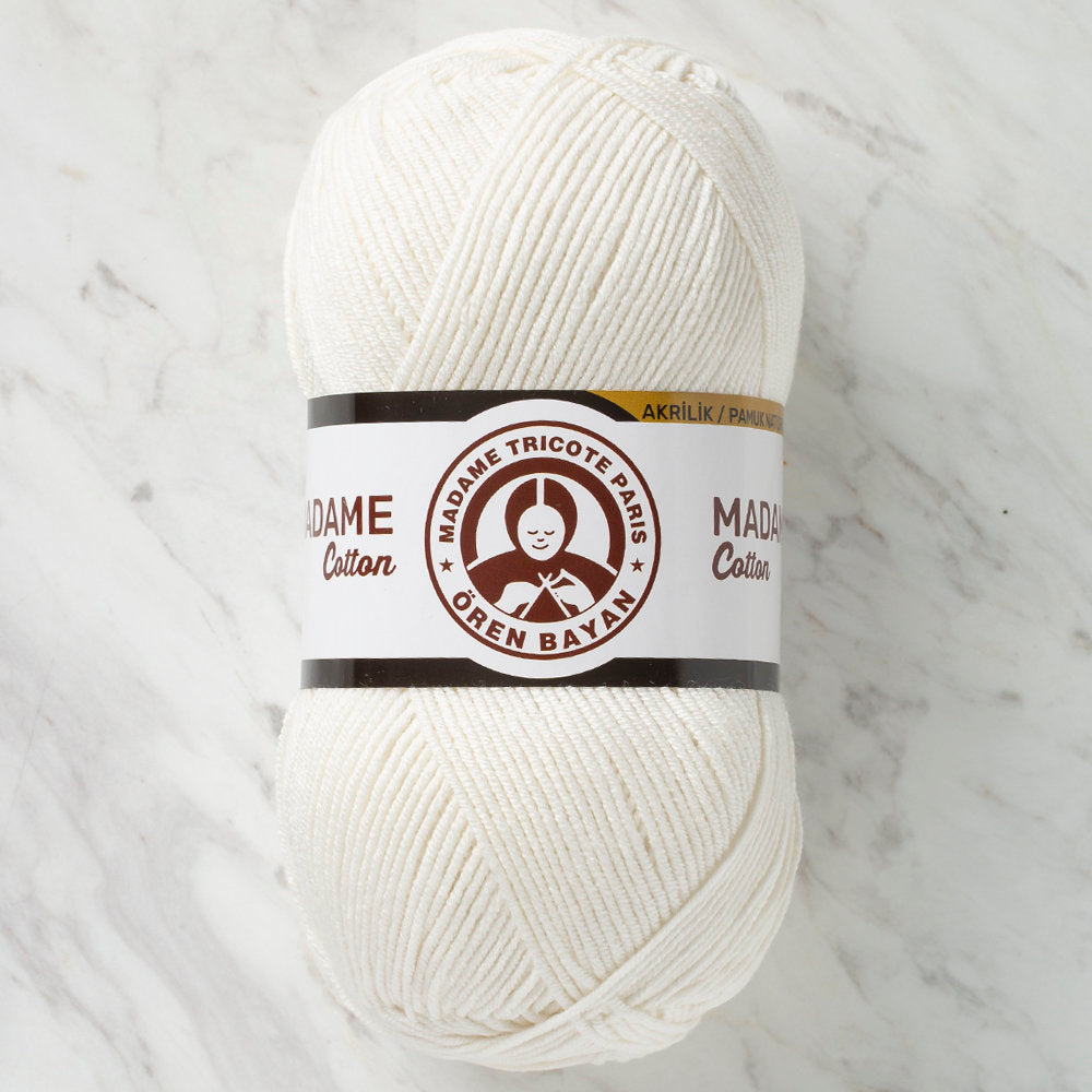 Örenbayan Madame Cotton Krem El Örgü İpliği - 002